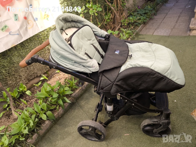 Бебешка количка Lorelli Rimini (модел 2 в 1), снимка 6 - Детски колички - 54192128