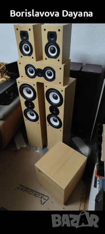 тонколони Évidence Acoustics + активен субуфер Jamo , снимка 2 - Тонколони - 53940283