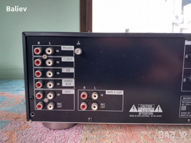 SONY F417R Стерео усилвател , снимка 12 - Ресийвъри, усилватели, смесителни пултове - 53031465