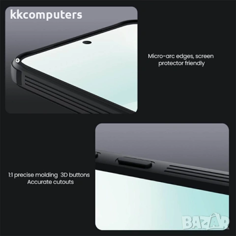 NILLKIN Camshield Pro Магнитен Калъф за Samsung A57 5G - TPU+PC, Плъзгащо капаче, Магнитен, Черен, снимка 8 - Калъфи, кейсове - 53973162