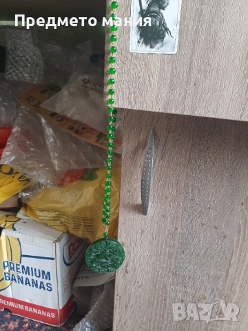 Голям масивен амулет Феникс от 100% естествен нефрит – ръчно гравиран