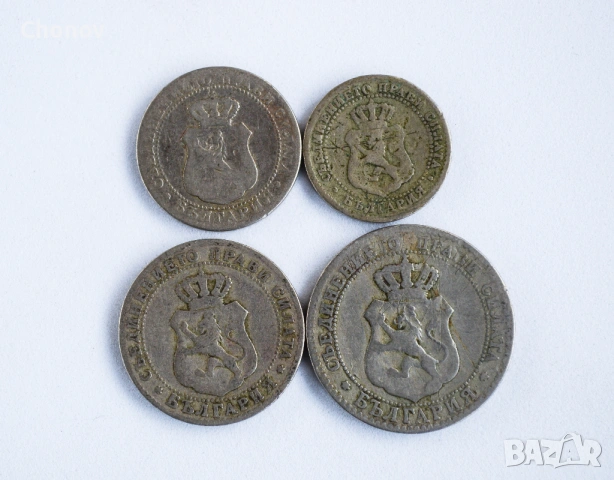 България пълен лот монети от 1888 година, снимка 4 - Нумизматика и бонистика - 53487997