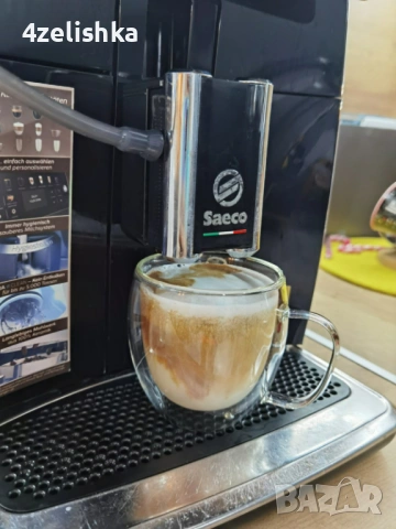 Saeco Xelsis SM - внос , с БГ меню , в оригинален кашон, снимка 6 - Кафемашини - 53892243