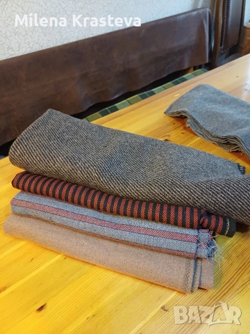 Вълнен плат 4 бр + бонус 1 бр, снимка 8 - Други - 53138252