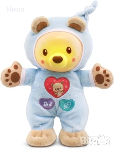 Vtech Sleepy Glow Bear™- успокояваща играчка с бял шум и нежни мелодии, снимка 5 - Музикални играчки - 45268219