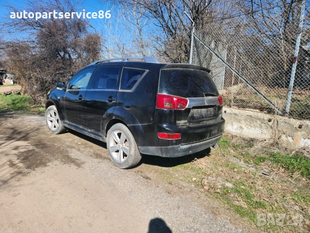 Задна дясна външна дръжка на врата черна за Peugeot 4007 2.2 HDI (2009), снимка 2 - Части - 53646423