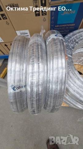 Медна тръба с изолация 3/8"х0.70 (ф9.52), на руло 50m, снимка 14 - Климатици - 53054007