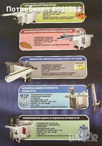 Пакетиращи машини, снимка 5 - Други машини и части - 52564366