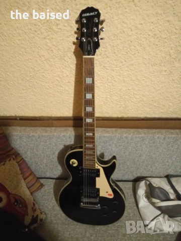 Електрическа китара Legacy emerald L.P., снимка 4 - Китари - 53691071