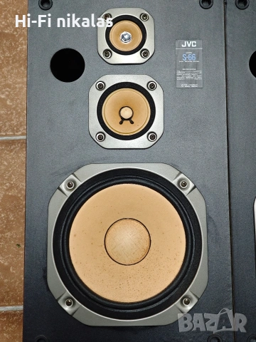 стерео Hi-Fi тонколони JVC S-66B (за части), снимка 2 - Тонколони - 53371993