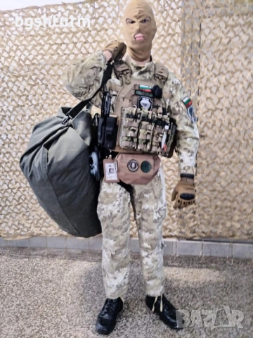 Огромен Военен Сак (Морски тип) – Брутално здрав Брезент, Холандия, снимка 3 - Сакове - 36672155