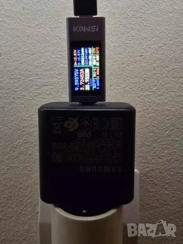 Samsung 45w Super Fast 2.0 зарядно + 1.8м кабел - 100% оригинално НОВО, снимка 6 - Резервни части за телефони - 49048167