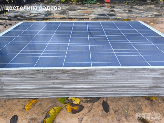 Поликристални панели, снимка 2 - Соларни лампи - 52809416