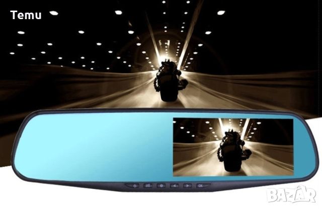 Видеорегистратор тип огледало за задно виждане DVR JPG 1080 P -8Mpx, снимка 5 - Друга електроника - 45702508