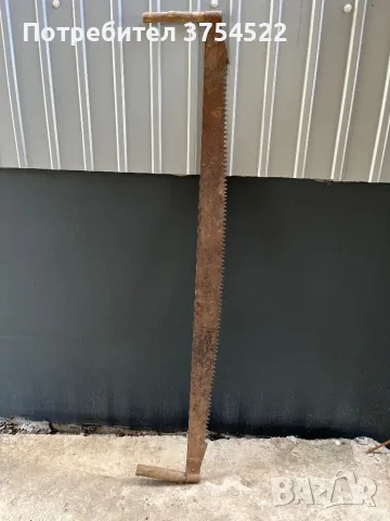 Mасивна стара стоманизирана джага, инструмент, бичкия, трион, снимка 4 - Антикварни и старинни предмети - 50398857