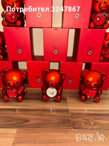 Меченце със роза и колие , снимка 2 - Други - 53629679