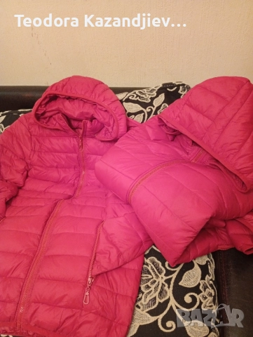 Топло капитонирано яке - практично, стилно и удобно всеки ден. BENETHON , снимка 3 - Якета - 52117497