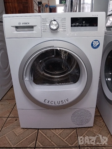 Сушилня с термопомпа Бош Bosch Serie 4 A+++ 8кг 2 години гаранция!