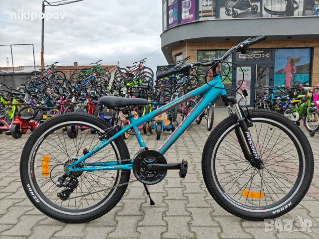 PASSATI Велосипед 24" CYBERTRECK нов син, снимка 12 - Велосипеди - 53918281