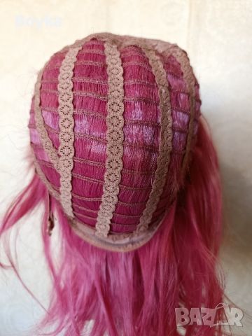 Розова косплей перука , снимка 5 - Други - 45206577