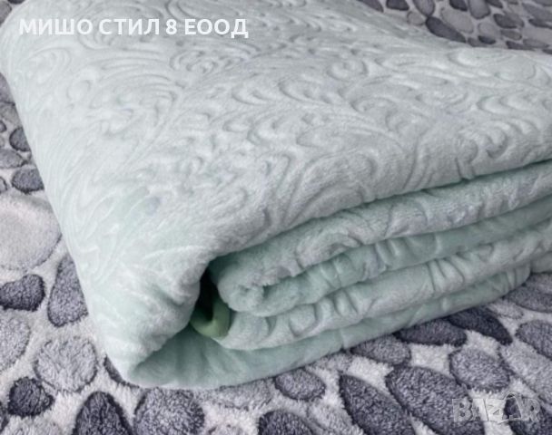Релефно луксозно одеало, снимка 8 - Олекотени завивки и одеяла - 45426857
