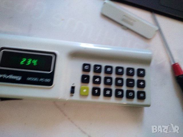 Ретро калкулатор Privileg PC 120, снимка 7 - Друга електроника - 53141524