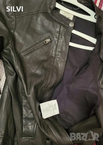Кожено дамско яке Replay , снимка 3 - Якета - 53799170