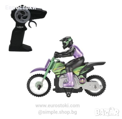 Радиоуправляем мотоциклет Lexibook Moto Crosslander, офроуд, снимка 1 - Коли, камиони, мотори, писти - 45935670