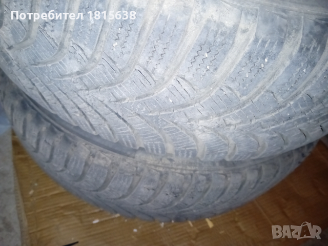 Продавам 4 бр зимни гуми hankok(БЕЗ ДЖАНТИТЕ).Лично предаване.195/65/15., снимка 5 - Гуми и джанти - 44986592