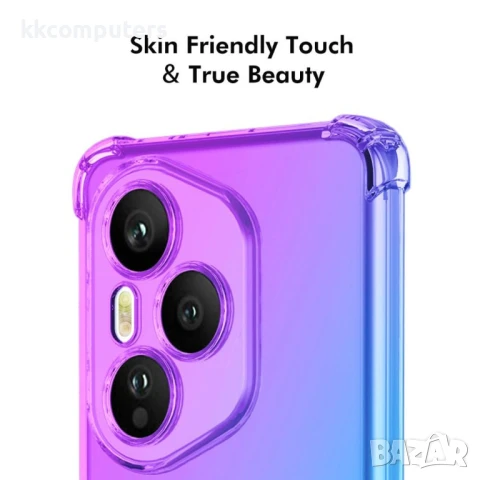 Honor 400 Pro 5G Удароустойчив ENKAY2 Силиконов Калъф и Протектор, снимка 5 - Калъфи, кейсове - 50641251