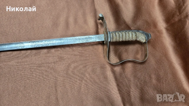 Сабя, нож, кама Австро-Унгария, Австрия 19ти век, снимка 4 - Антикварни и старинни предмети - 53939405