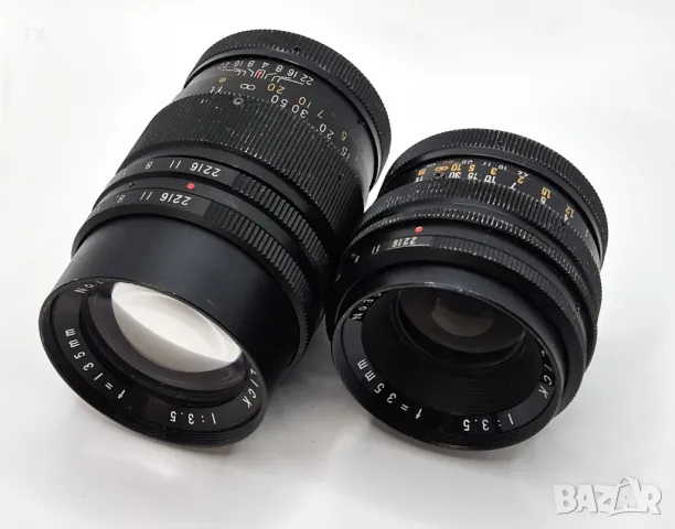 Лот m42 135m и 35mm Weltblick обективи, снимка 1 - Обективи и филтри - 46945235