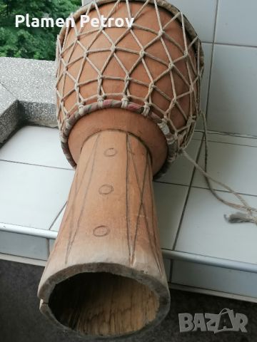 Стара тарамбука от Африка , снимка 7 - Ударни инструменти - 45319026