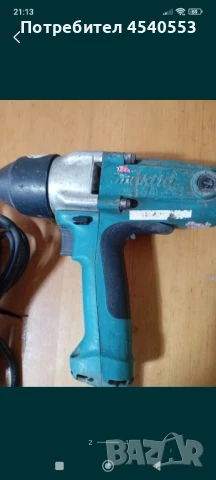 Гайковерт макита на ток, снимка 2 - Винтоверти - 51104734