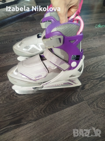 Oxelo Детски кънки за лед 32-35 номер разтегателни, снимка 7 - Други - 52400472