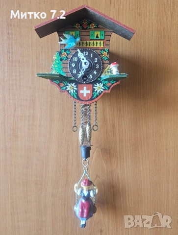 стенен часовник малката тиролка, снимка 10 - Антикварни и старинни предмети - 52935487