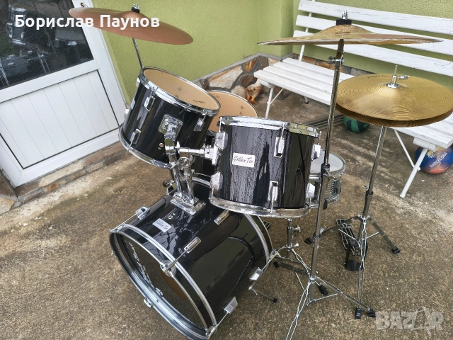 Комплект барабани "Golden ton", снимка 13 - Ударни инструменти - 54274898