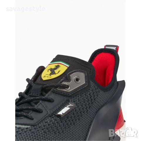 Мъжки маратонки PUMA x Scuderia Ferrari IONSpeed Motorsport Shoes Black, снимка 7 - Маратонки - 46607947