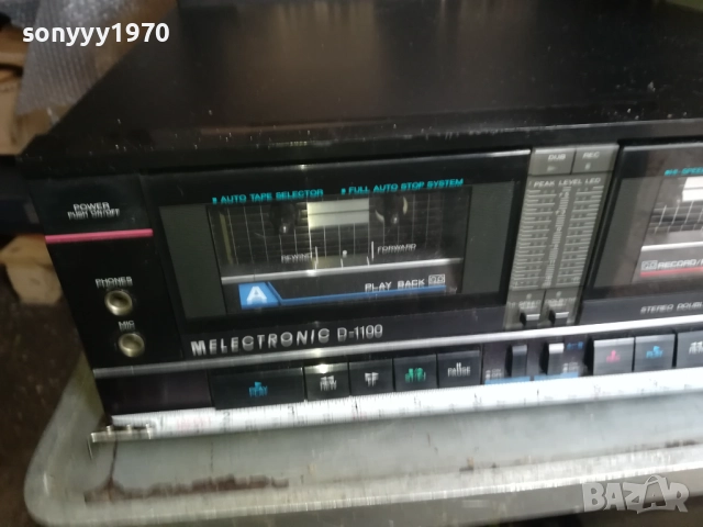 MELECTRONIC D-1100 DECK-ВНОС SWISS 09112515030LCHERY2, снимка 5 - Декове - 52351402