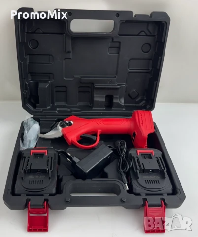 Акумулаторна лозарска ножица Градинска ножица Лозарска ножица на батерия, снимка 9 - Градинска техника - 51285424