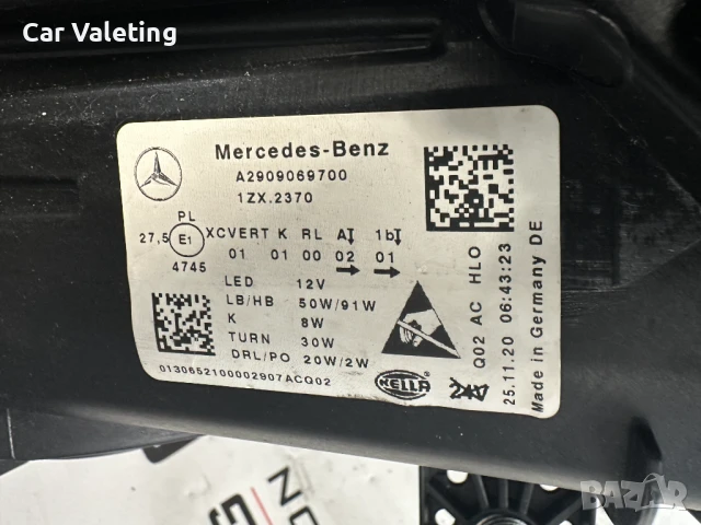 Фар фарове LED Mercedes AMG GT Multibeam far farove Мерцедес АМГ ГТ, снимка 14 - Части - 50584606