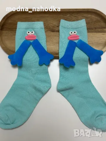 Чорапи с ръчички, снимка 4 - Дамски чорапи - 49792019