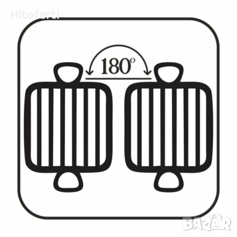 Пицарка и скара HAUSBERG HB-3565, снимка 2 - Печки, фурни - 53611522