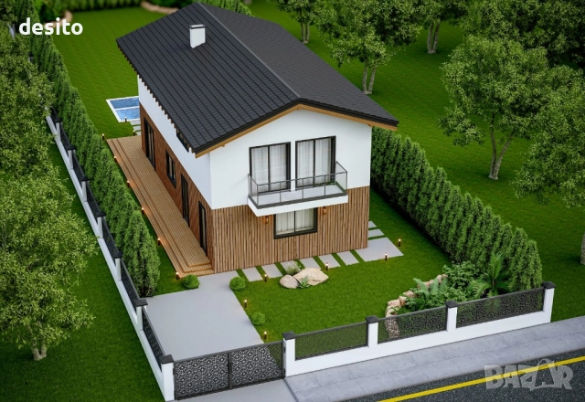 От собственик: Нова модерна къща "до ключ" в с. Пчелище – дом, проектиран за удобство, снимка 3 - Къщи - 51606040