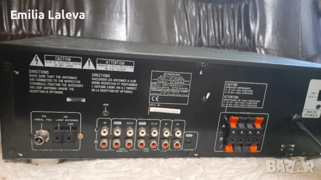 PIONEER SX 205 RDS, снимка 4 - Ресийвъри, усилватели, смесителни пултове - 50592854