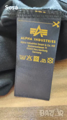 Нова тениска Alpha Industries, размер S, снимка 4 - Тениски - 47831895