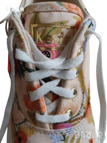 Дамски кецове Keds x Rifle Paper Co., снимка 7 - Кецове - 54206548