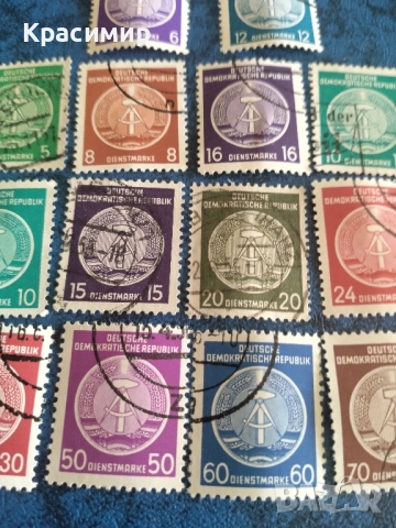 ГДР 1954., снимка 13 - Филателия - 52252871