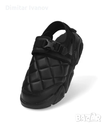 Puma x Pleasures TS-01 Quilt S Black, снимка 2 - Мъжки чехли - 50954647