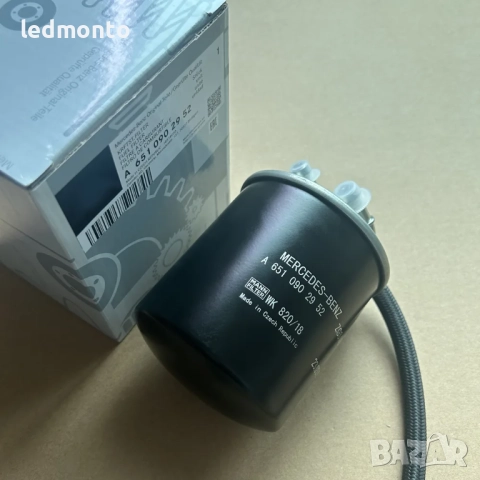 Оригинален горивен филтър WK 820/18, 5-пинов, за Mercedes-Benz (A6510902952)